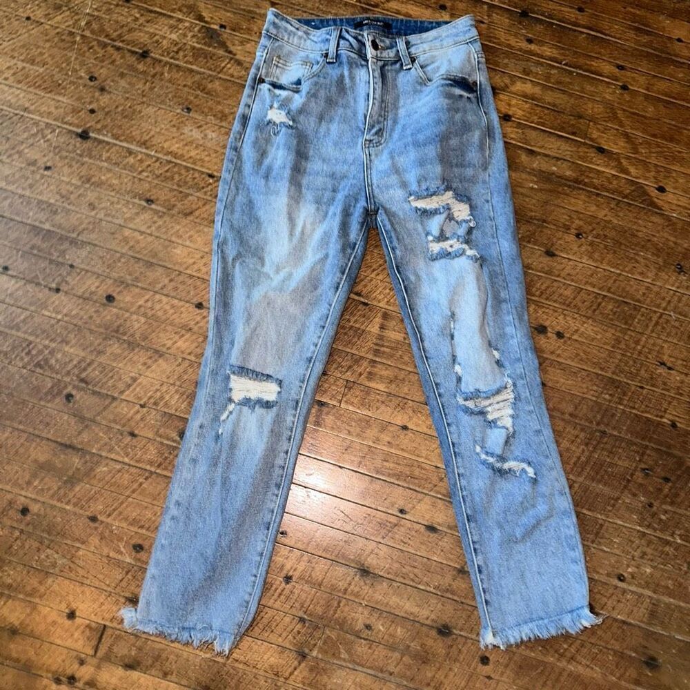 American Bazi distressed 5/26 normcore jeans